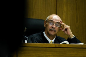 Judge Considering a Case