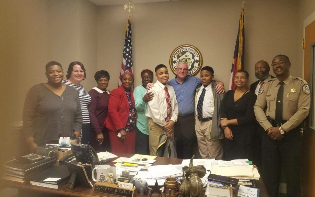 Johnston County Sheriff Meeting Inspired by CJPC Vote4Justice Training Carolina Justice Policy