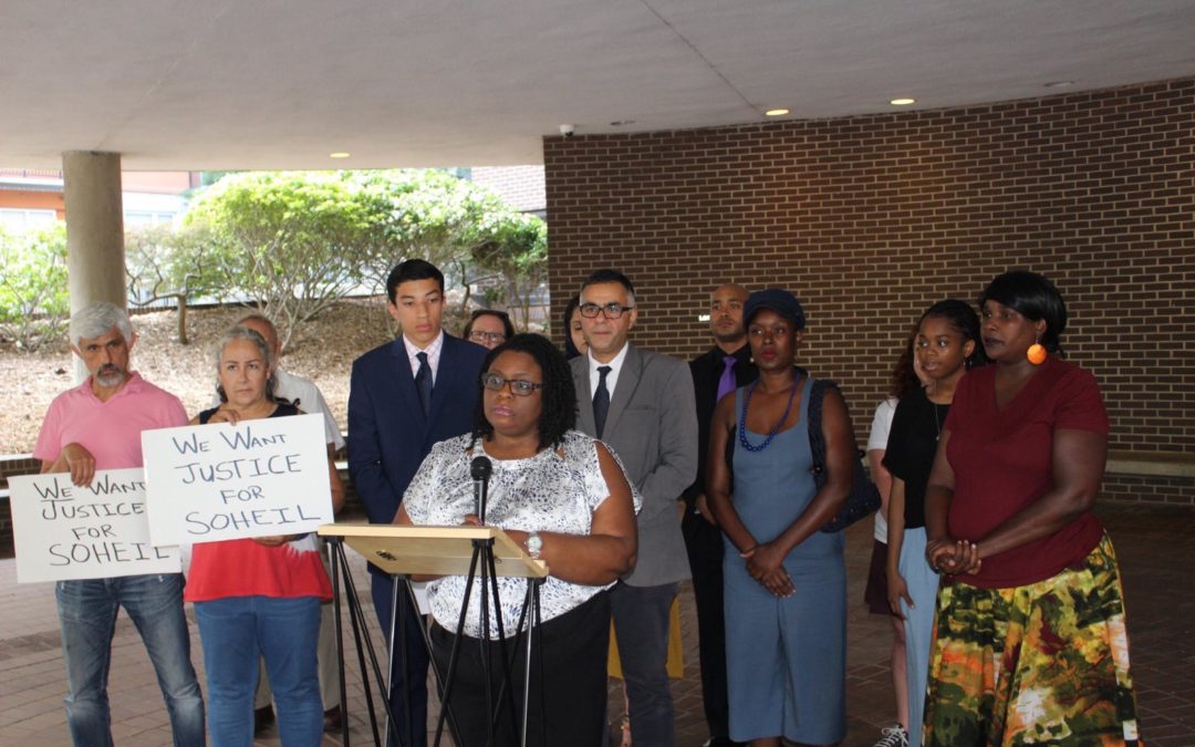 CJPC Executive Director Joins Local Activists to Demand Accountability from Raleigh Police